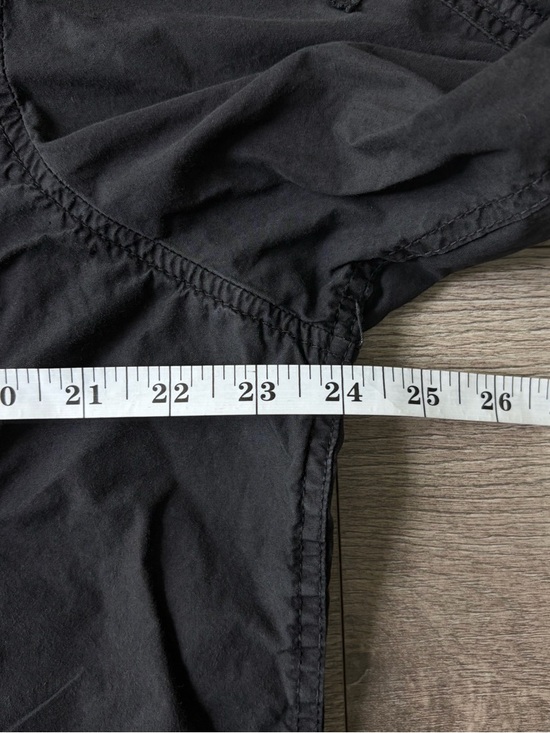 INC International Concepts Long Sleeve Snap Button Up Size XL Black Skull Grunge - Picture 10 of 11